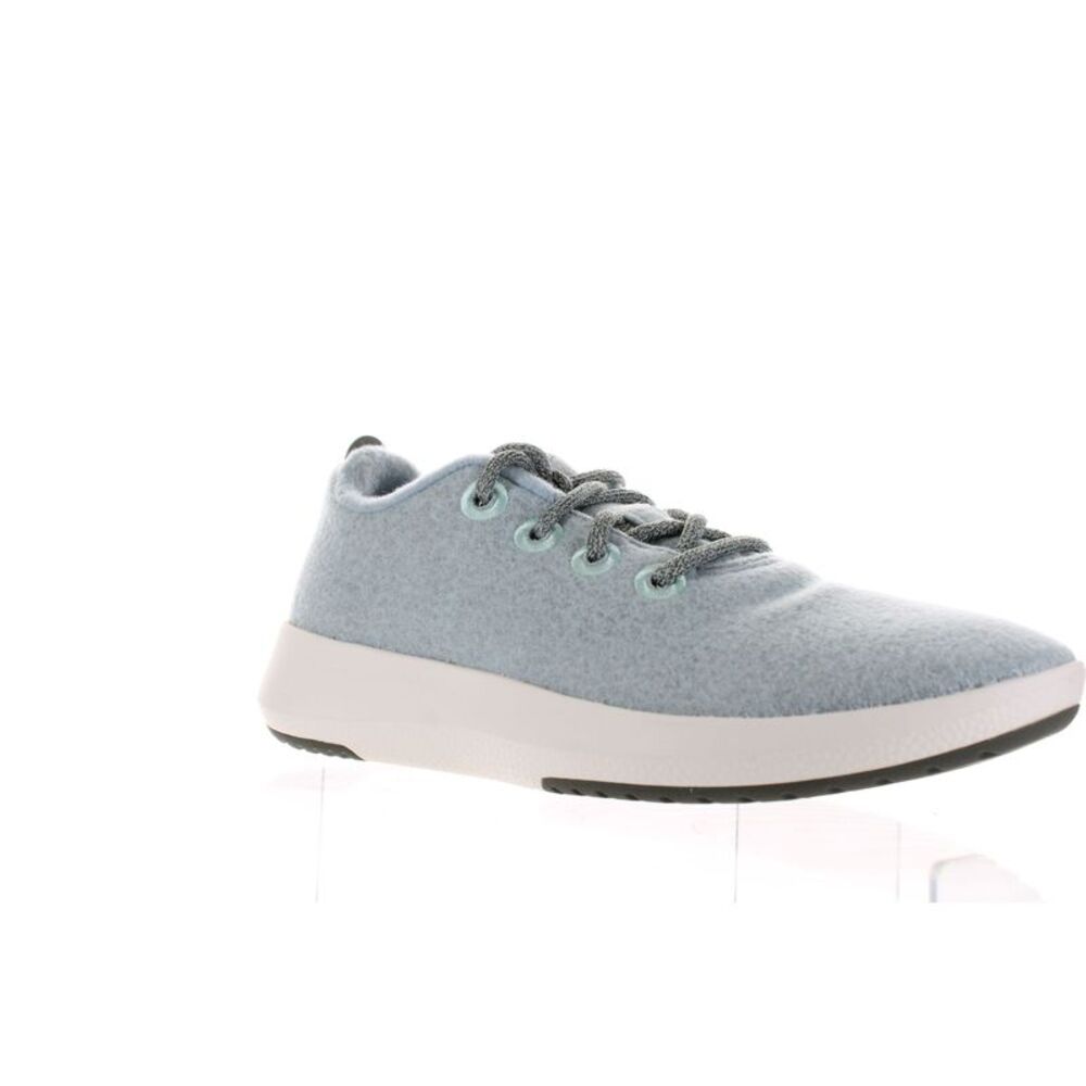 Allbirds Womens Wool Runner Mizzle Lichen (White Sole) Running Shoes Size 7 - Picture 2 of 11